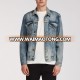 High Quality Cotton Casual Fashion Custom Stonewashed Custom Design Men Black Denim Jacket